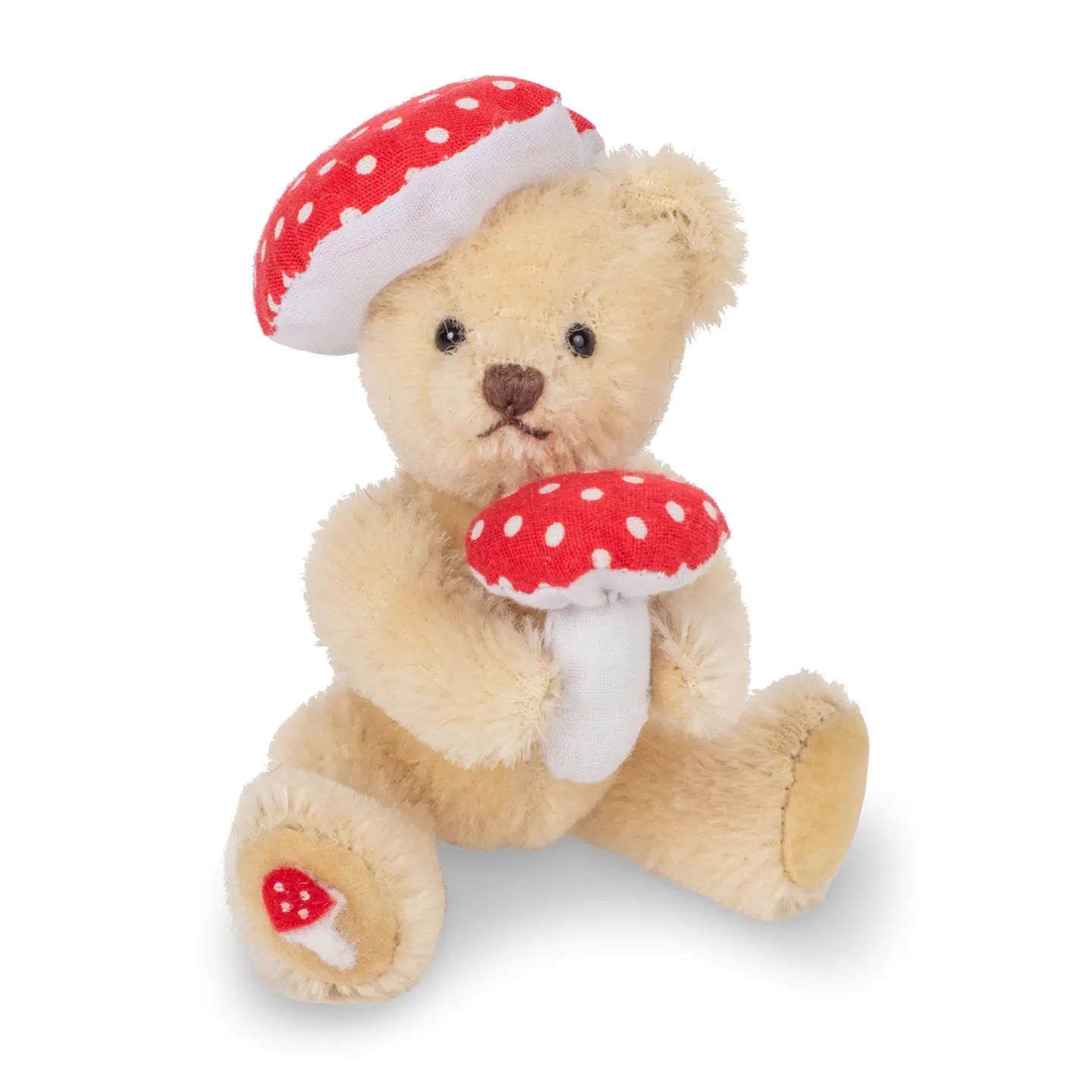 Miniature Lucky Teddy Toadstool
